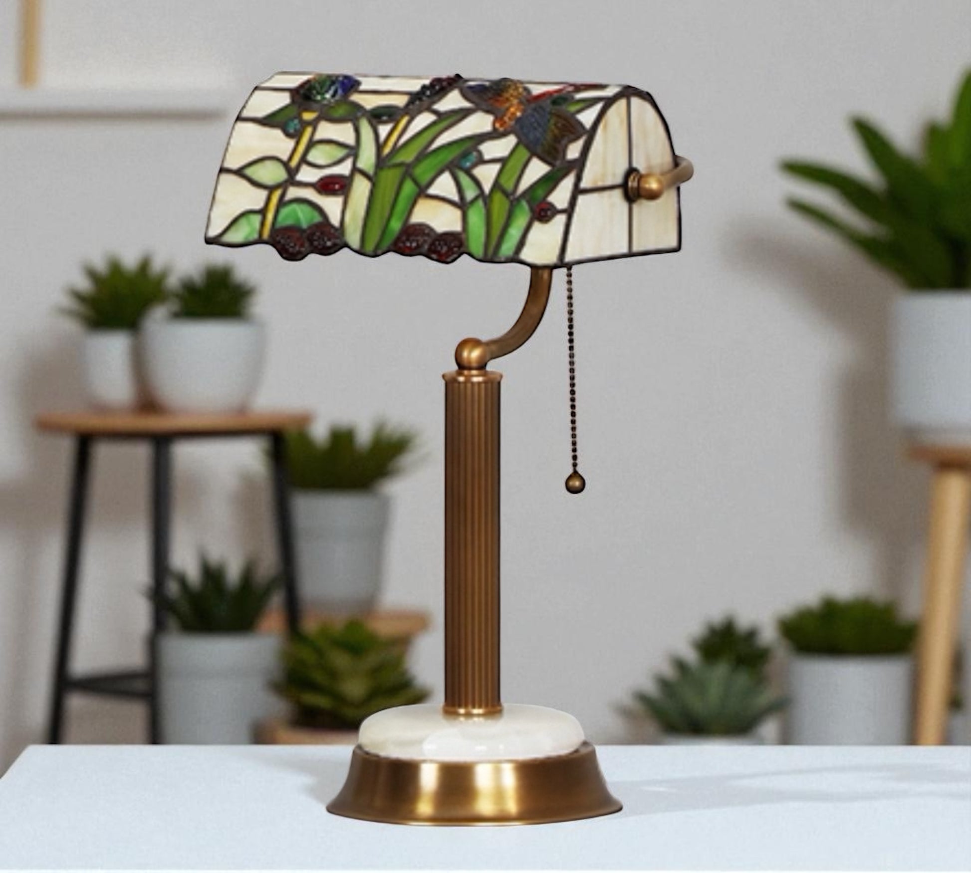 CDH Tiffany Reading Table Lamp (12044)