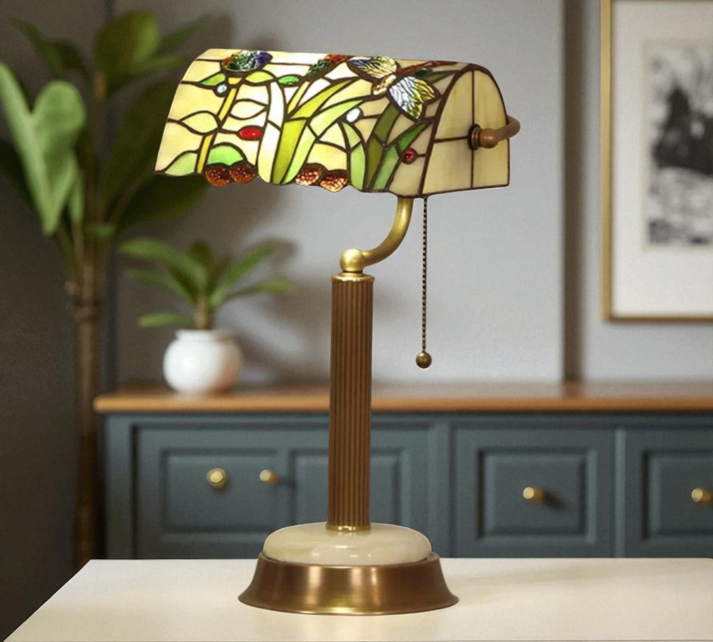 CDH Tiffany Reading Table Lamp (12044)