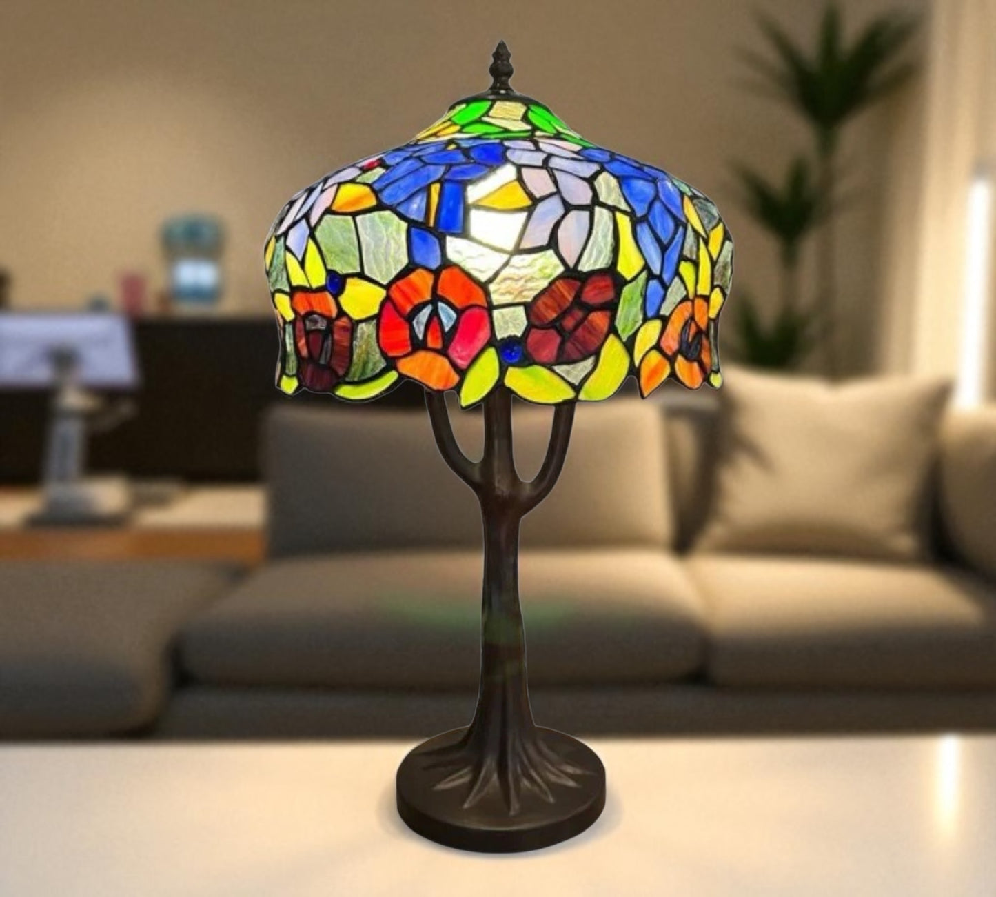 CDH 12" Tiffany Table Lamp (12054T)