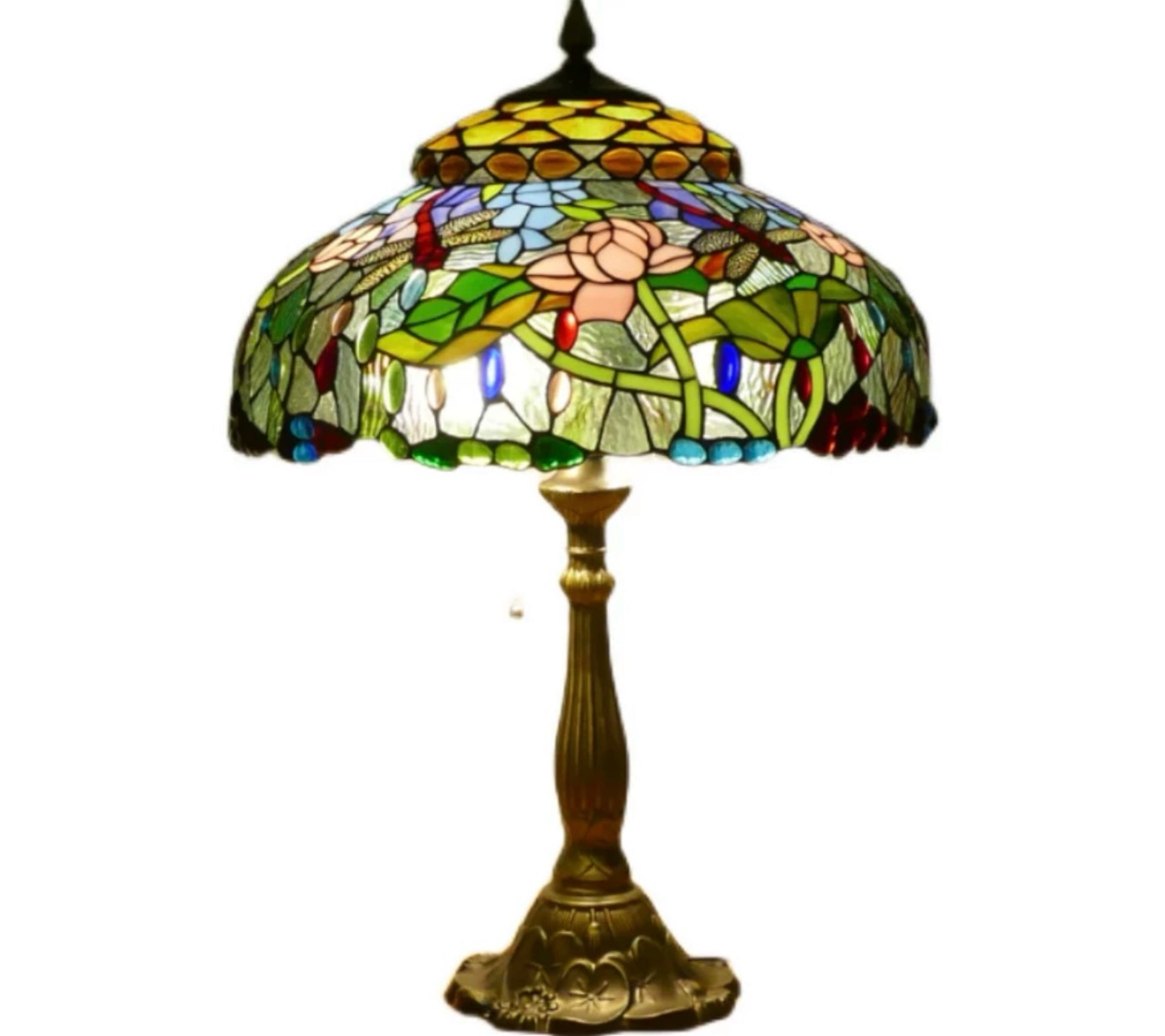 CDH 18" XLARGE Tiffany Table Lamp 46cm Shade (19003T)