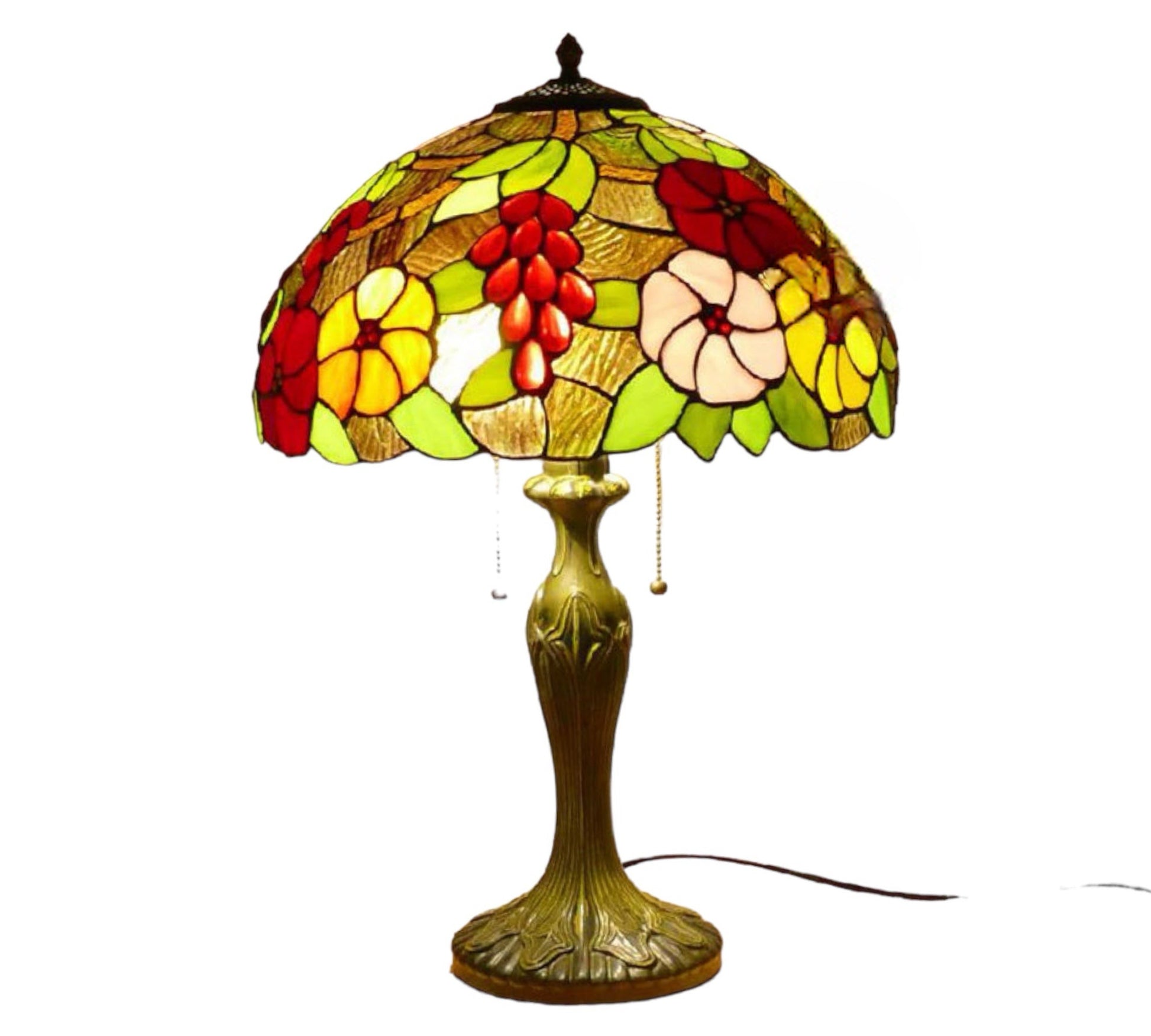 CDH 16" Tiffany Table Lamp 40cm Shade (15006)