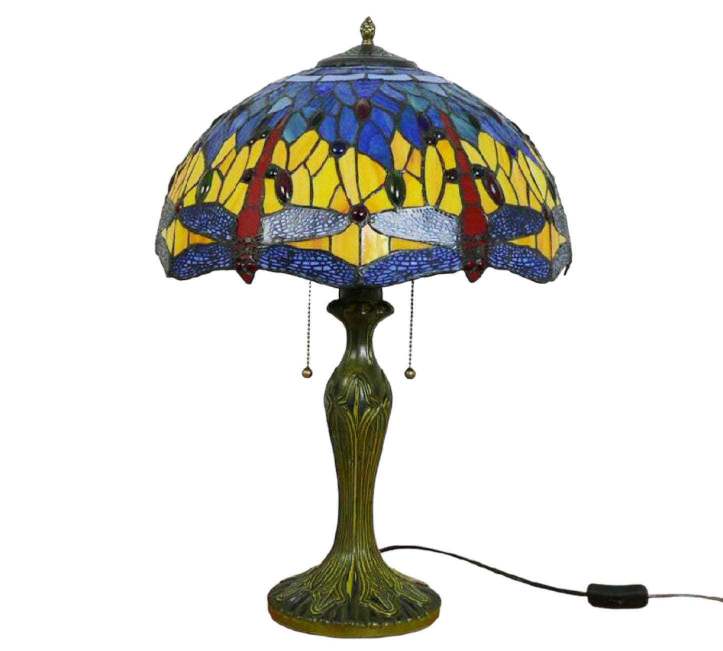 CDH 16" Tiffany Table Lamp 40cm Shade (15037)