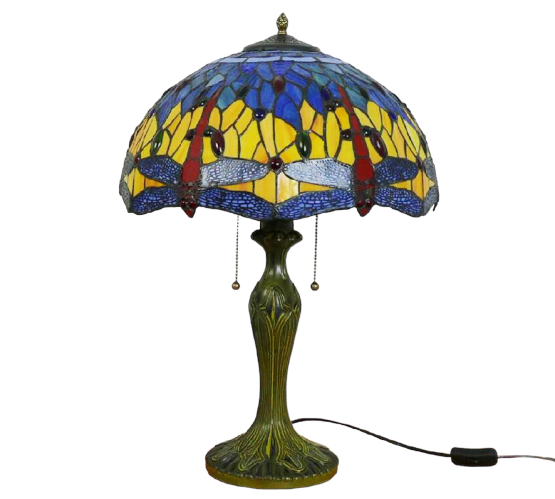 CDH 16" Tiffany Table Lamp 40cm Shade (15037)