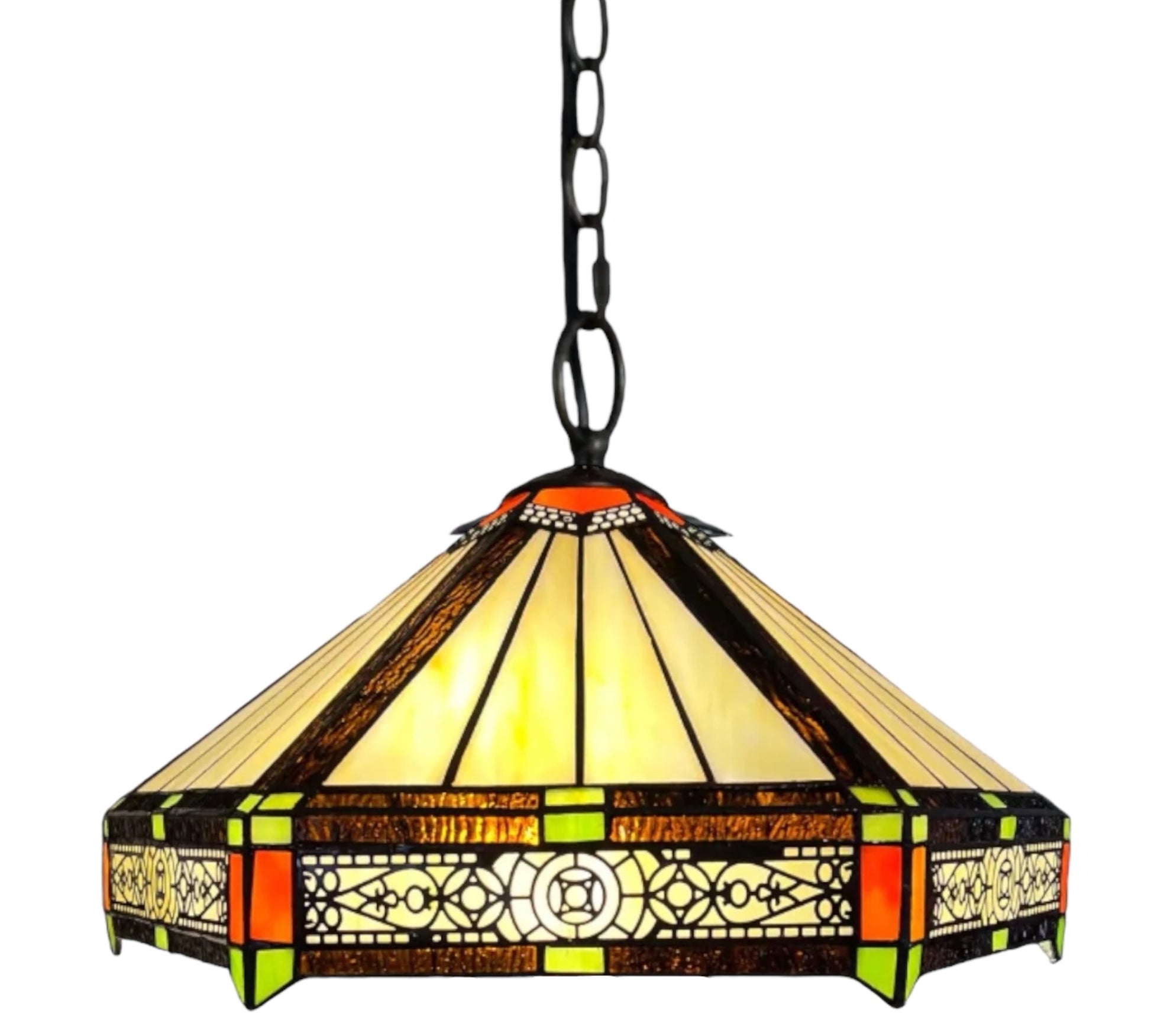 CDH 16" Tiffany Pendant Lamp 40cm shade (13002C)