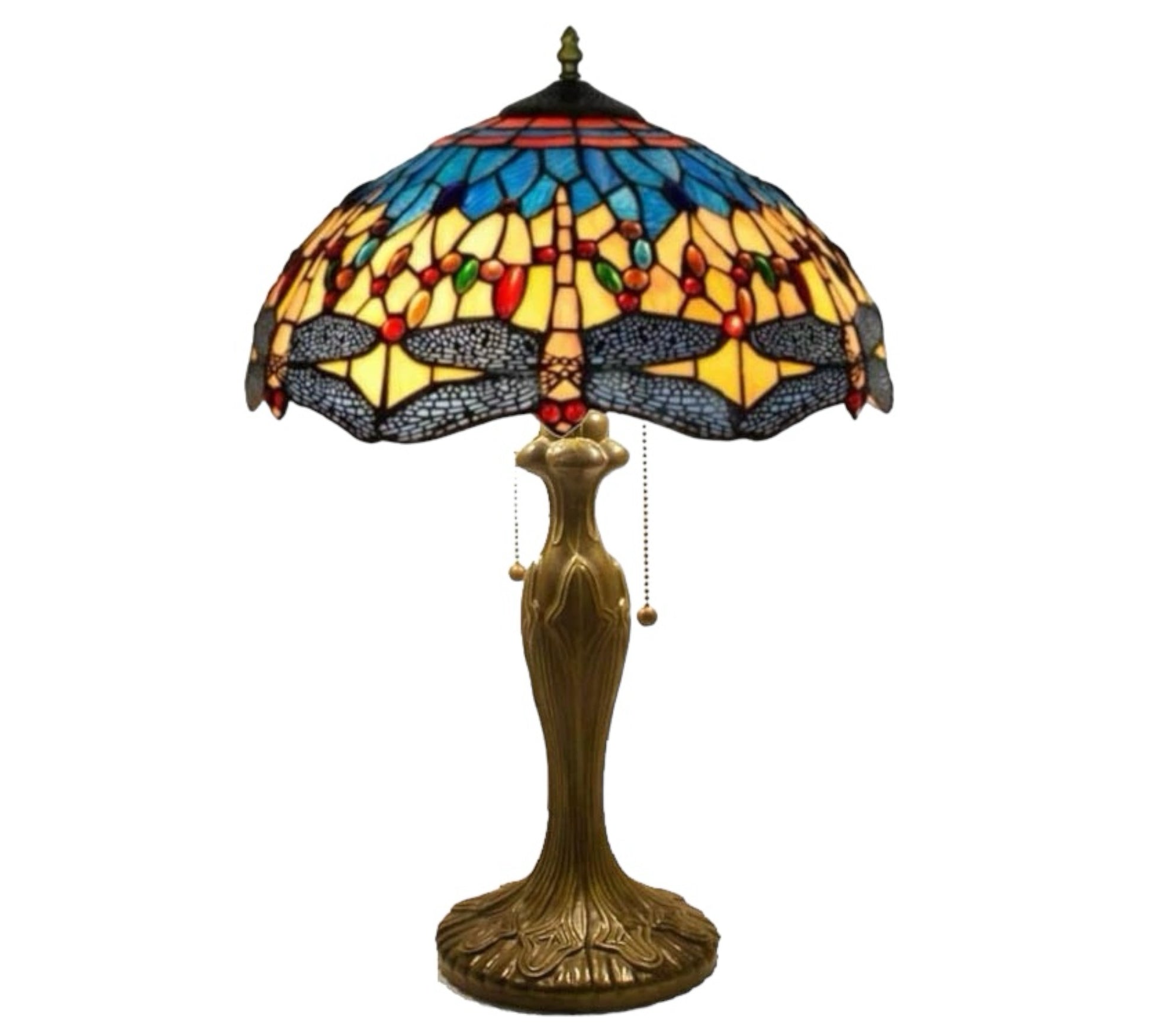 CDH 16" Tiffany Table Lamp 40cm Shade (15044)