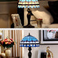 CDH 16" Tiffany Table Lamp 40cm Shade (15046)