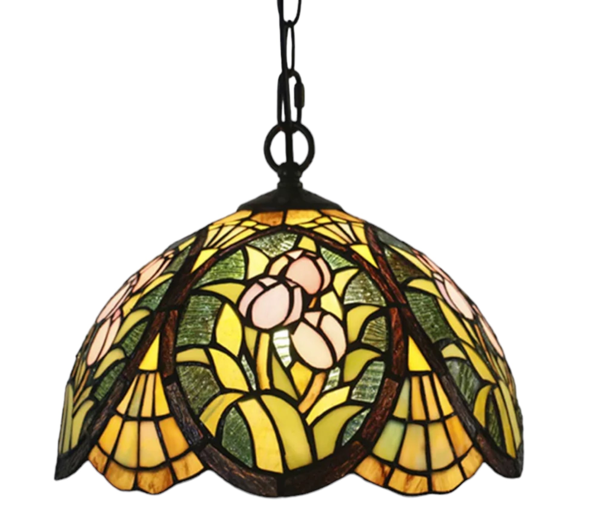CDH 12" Tiffany Pendant Lamp 30cm shade (12097C)