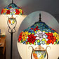 CDH Tiffany Mother-Daughter Vase Floor Lamp X-LARGE 46cm Shade (15089)
