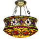 CDH 18" XLARGE Tiffany Pendant Lamp 46cm shade (19007C)