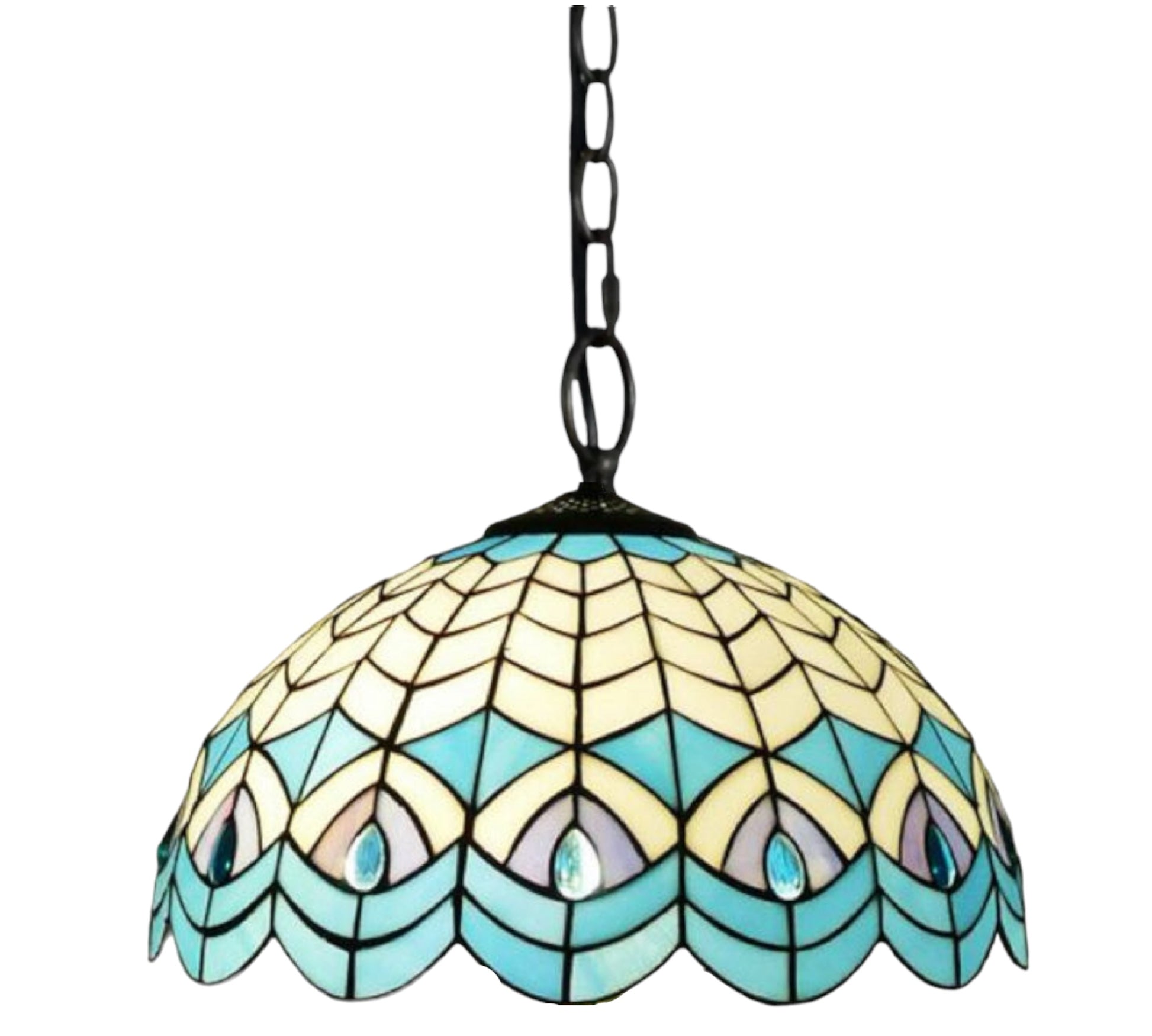 CDH 16" Tiffany Pendant Lamp 40cm shade (16119C)