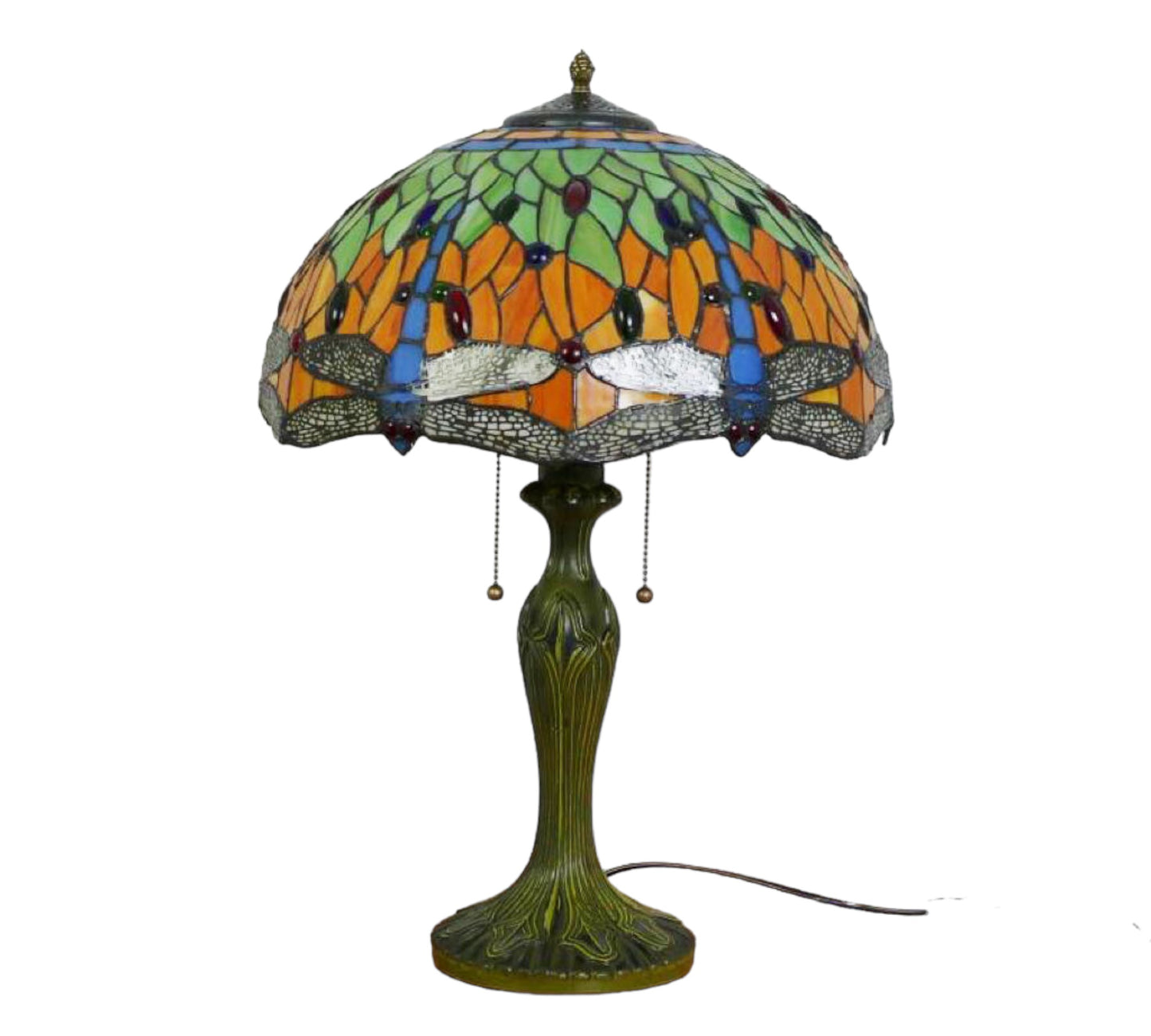 CDH 16" Tiffany Table Lamp 40cm Shade (15004)