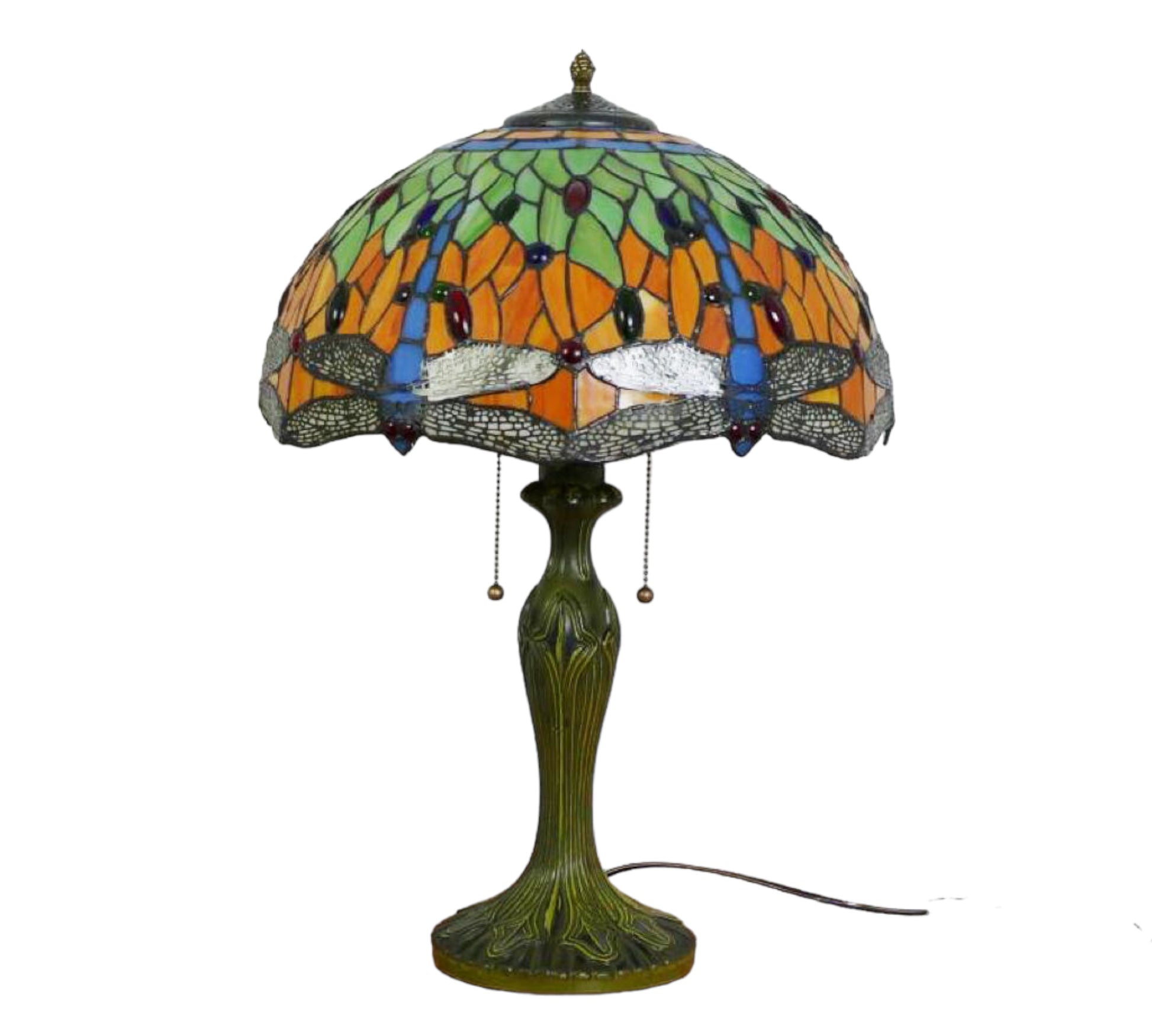 CDH 16" Tiffany Table Lamp 40cm Shade (15004)