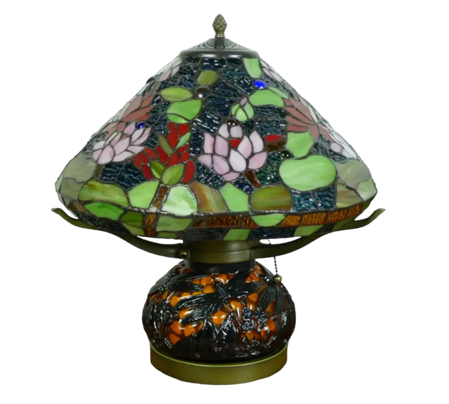 CDH 16" Tiffany Table Lamp 40cm Shade (15062)