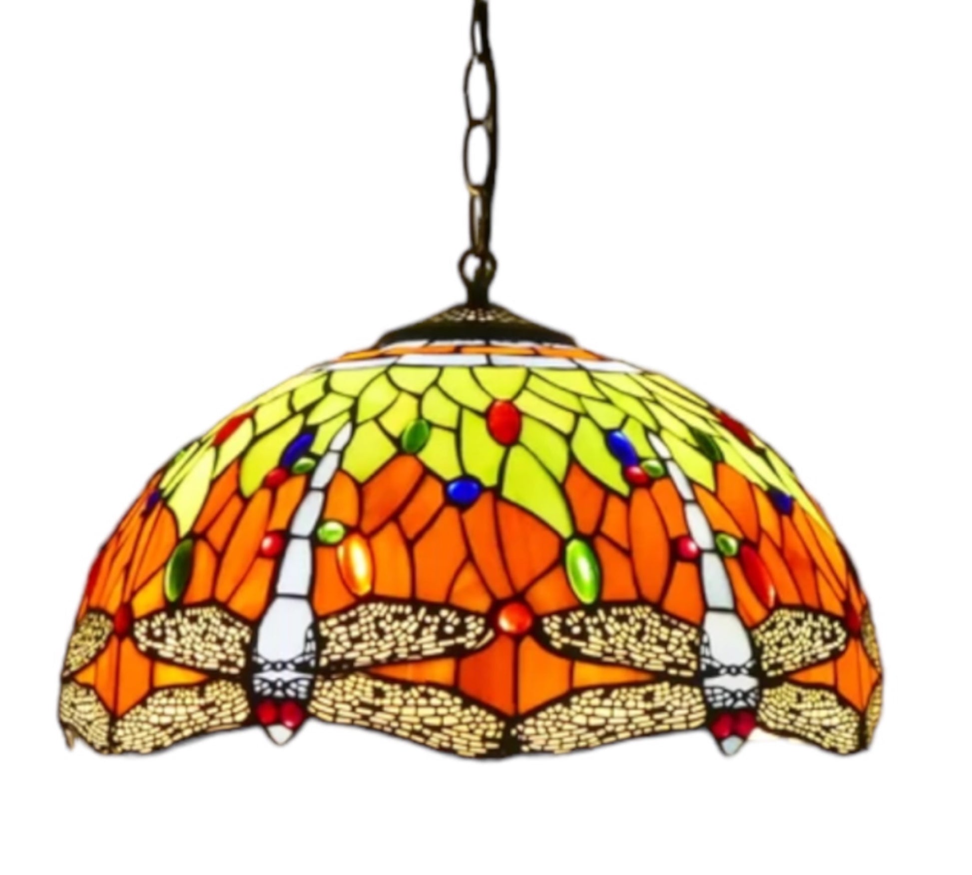 CDH 16" Tiffany Pendant Lamp 40cm shade (16812C)