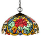 CDH 12" Tiffany Pendant Lamp 30cm shade (12087C)