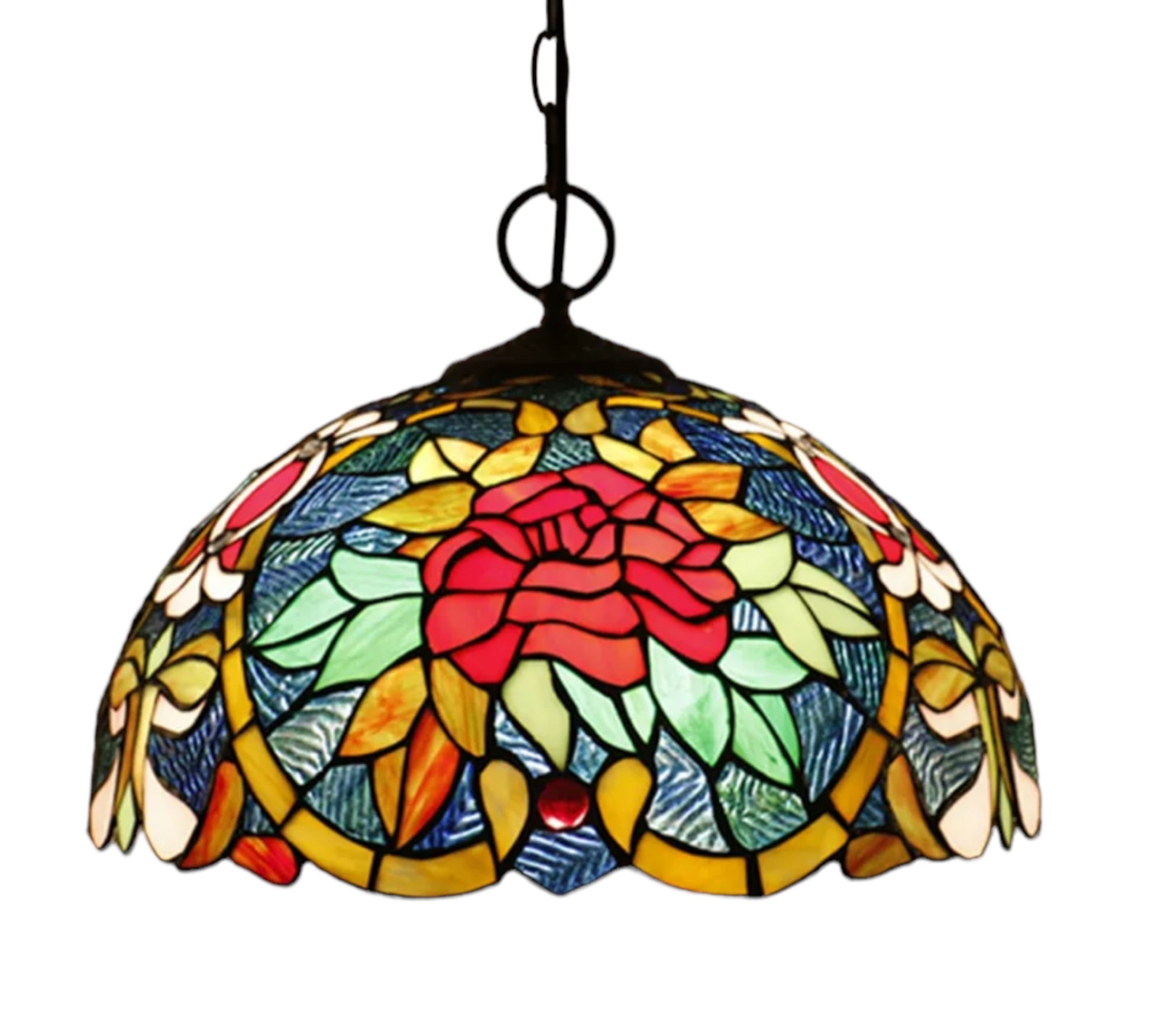 CDH 12" Tiffany Pendant Lamp 30cm shade (12087C)