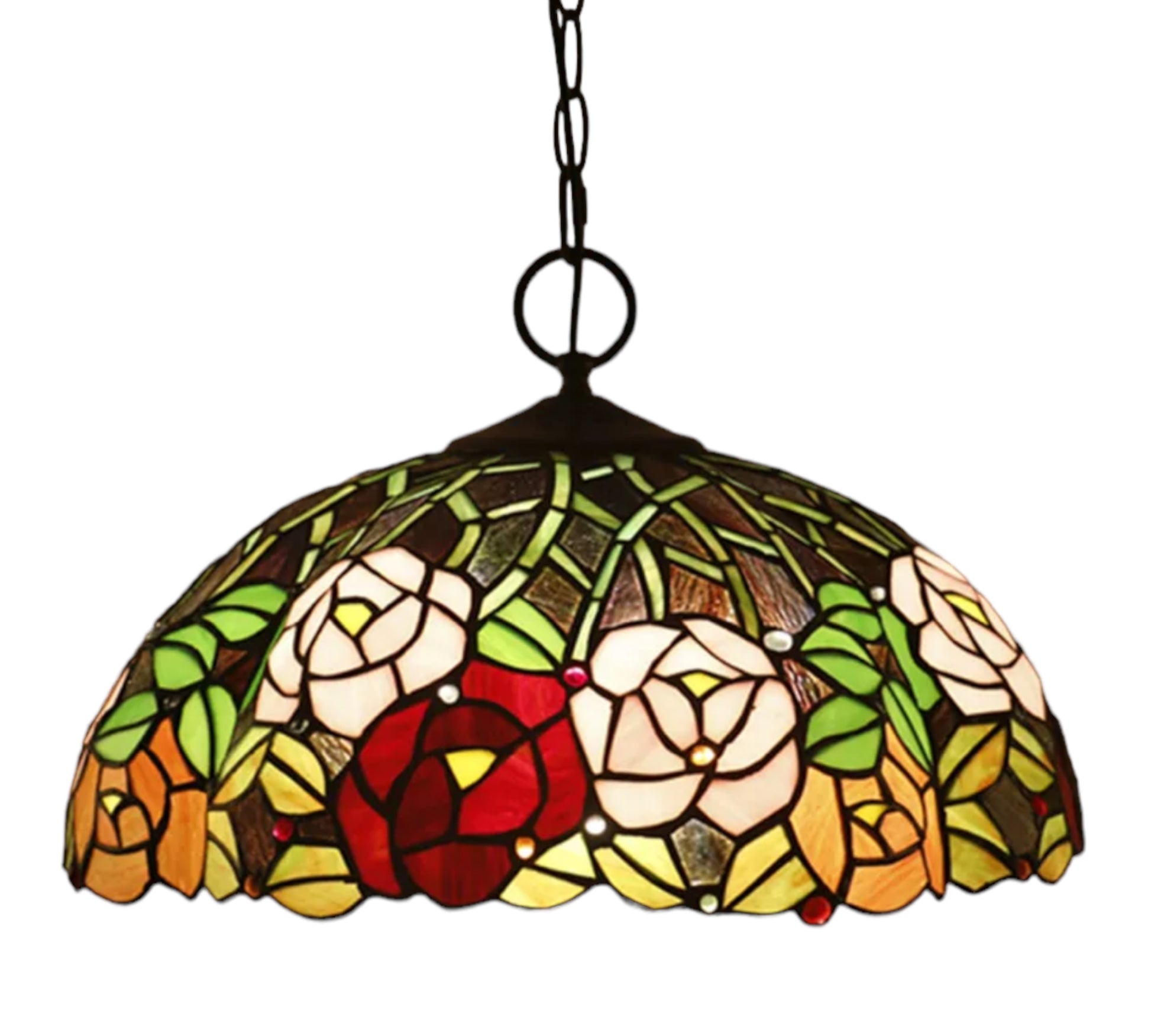 CDH 16" Tiffany Pendant Lamp 40cm shade (16078C)