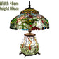 CDH 18" XLARGE Tiffany Table Lamp 46cm Shade (19003H)