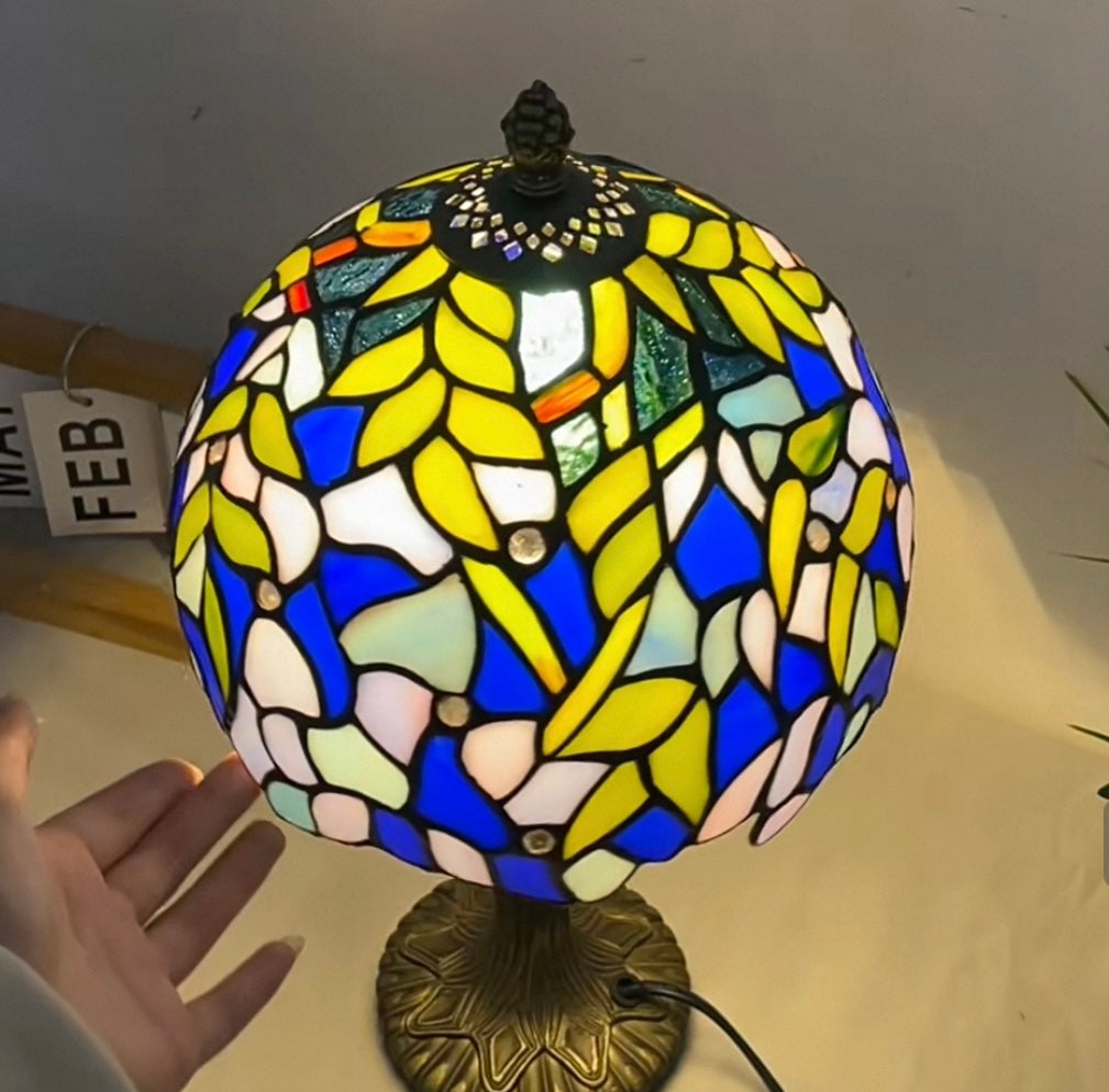CDH 10" Tiffany Table Lamp 20cm shade Cozy Deluxe Homes CDH Tiffany Lamp NZ