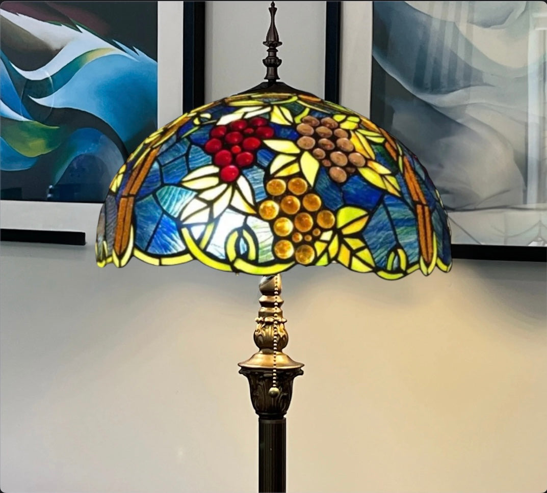 CDH Tiffany Floor Lamp (16937) 16" 40CM Shade