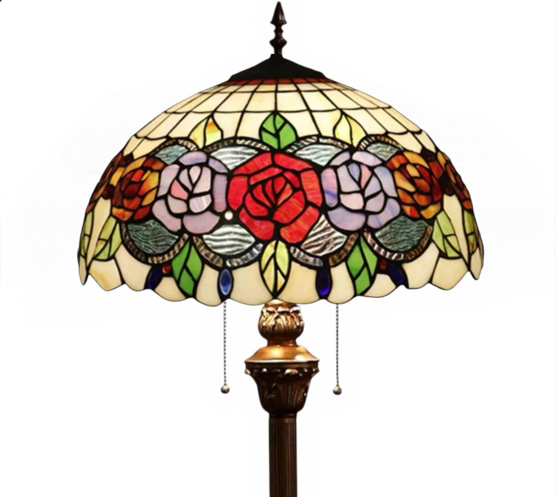 CDH Tiffany Floor Lamp (16081)  16" 40CM Shade