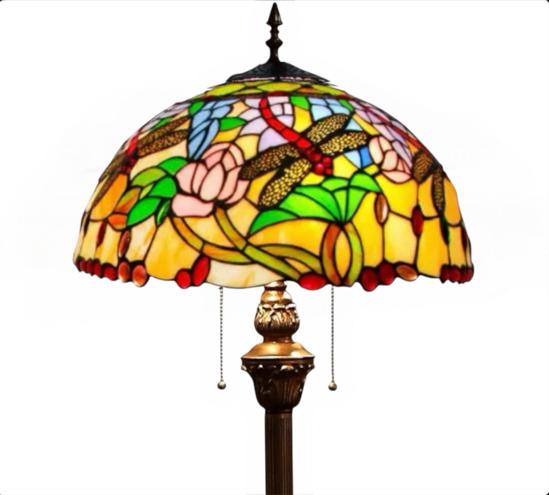 CDH Tiffany Floor Lamp (16941) 16" 40CM Shade