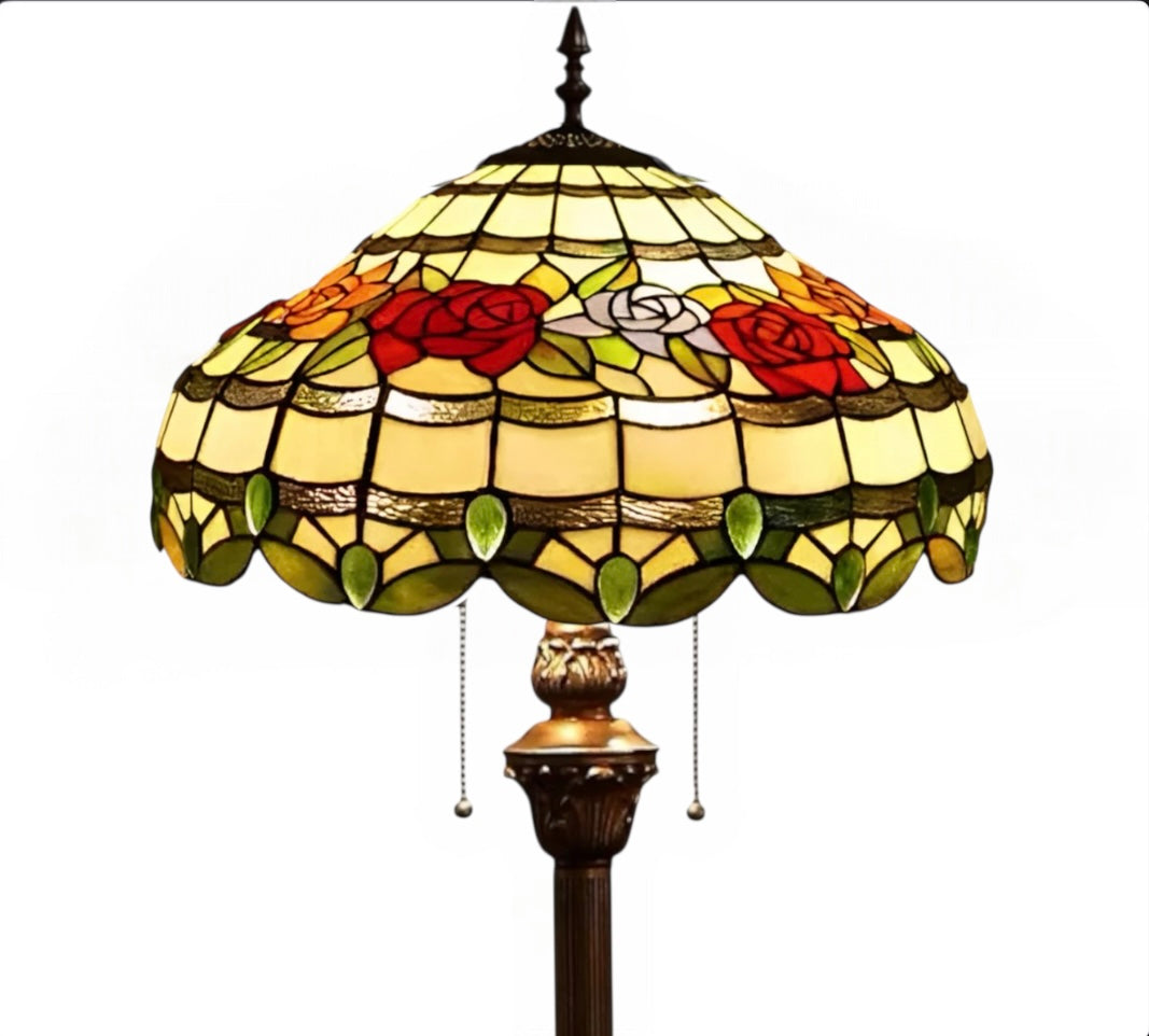 CDH Tiffany Floor Lamp XLARGE 18" 46CM shade (19012)