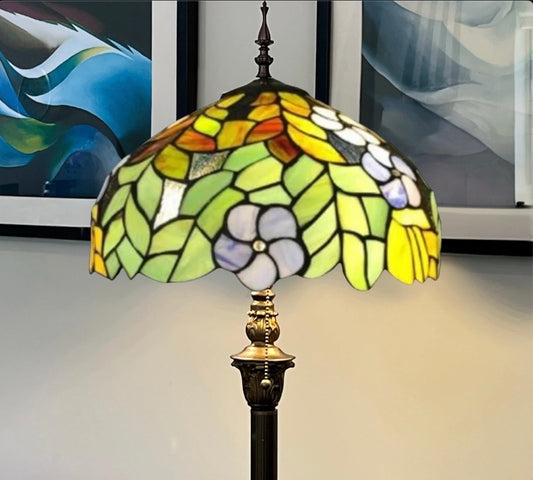 CDH Tiffany Floor Lamp (16002) 16" 40CM Shade