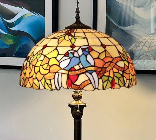 CDH Tiffany Floor Lamp (16056) 16" 40CM Shade