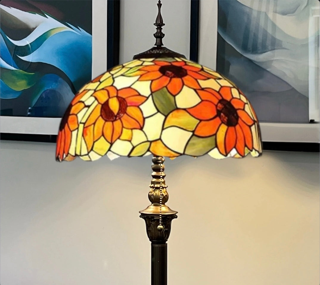 CDH Tiffany Floor Lamp (16068) 16" 40CM Shade