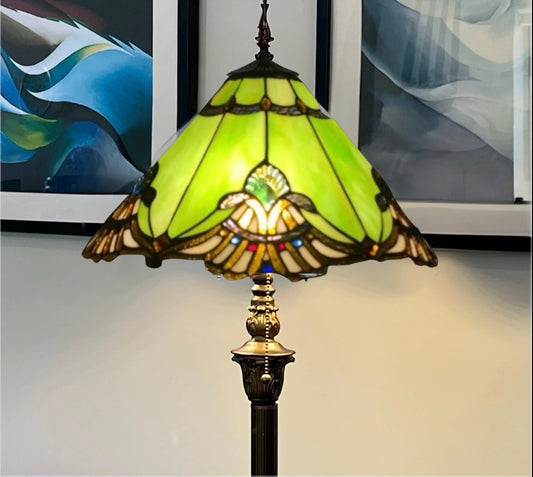 CDH Tiffany Floor Lamp (16001) 16" 40CM Shade
