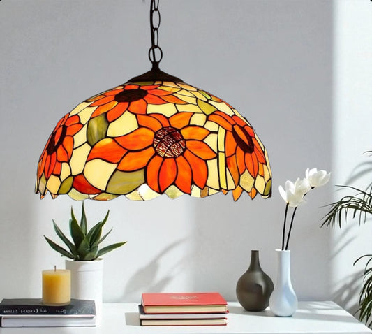 CDH 16" Tiffany Pendant Lamp 40cm shade (16068C)
