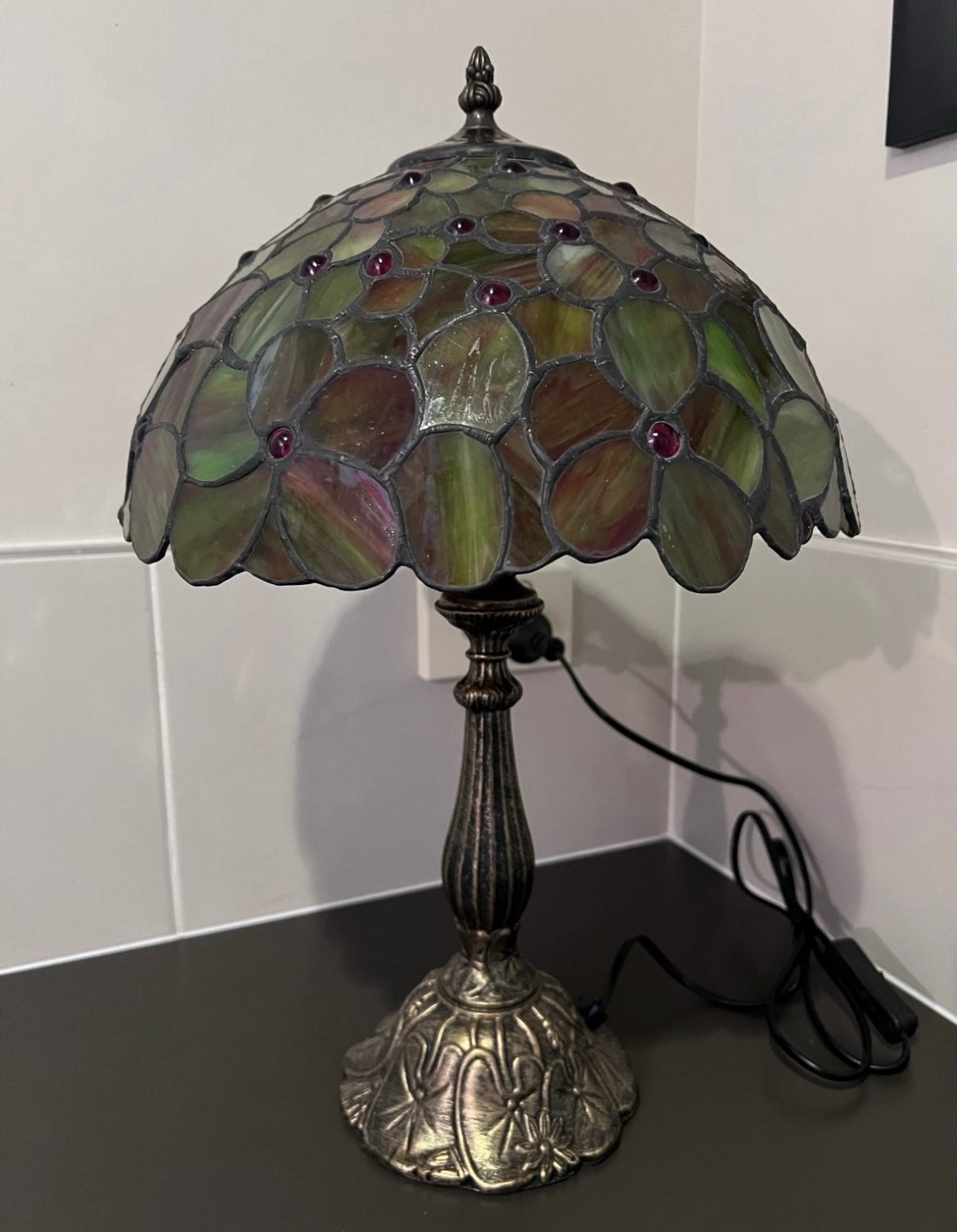 CDH 12" Tiffany Table Lamp (12007）