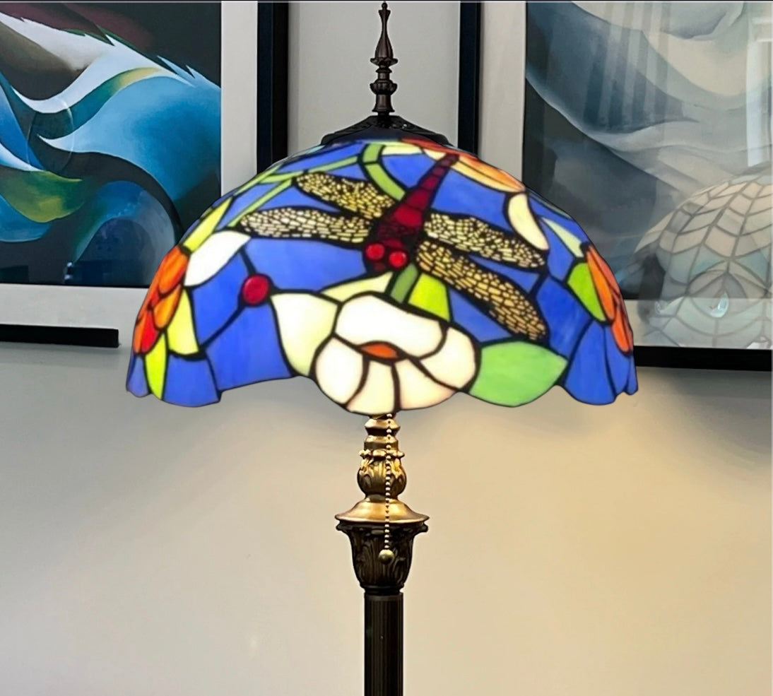 CDH Tiffany Floor Lamp (16029) 16" 40CM Shade