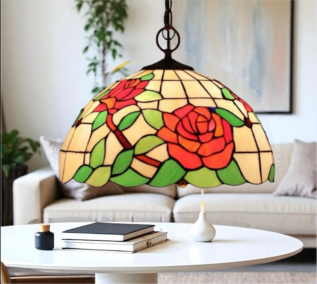 CDH 16" Tiffany Pendant Lamp 40cm shade (16803C)