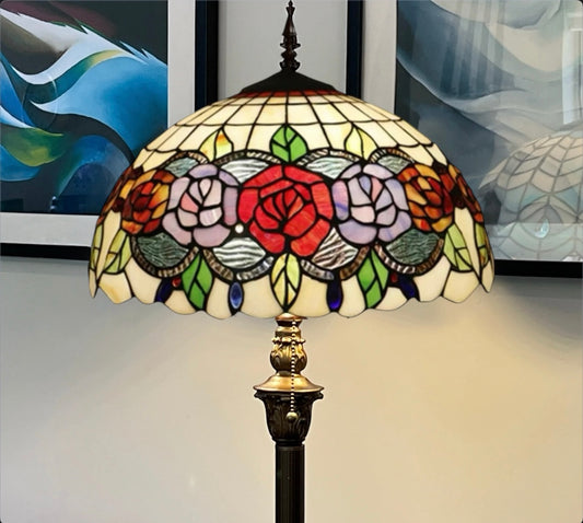 CDH Tiffany Floor Lamp (16081)  16" 40CM Shade
