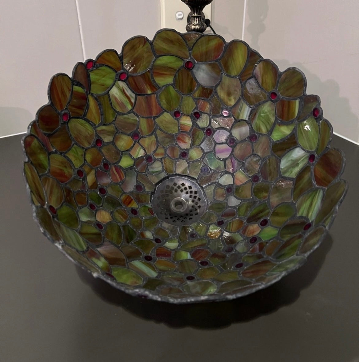 CDH 12" Tiffany Table Lamp (12007）