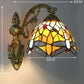 CDH Tiffany Wall Lights with 20cm Shade (12035Q)