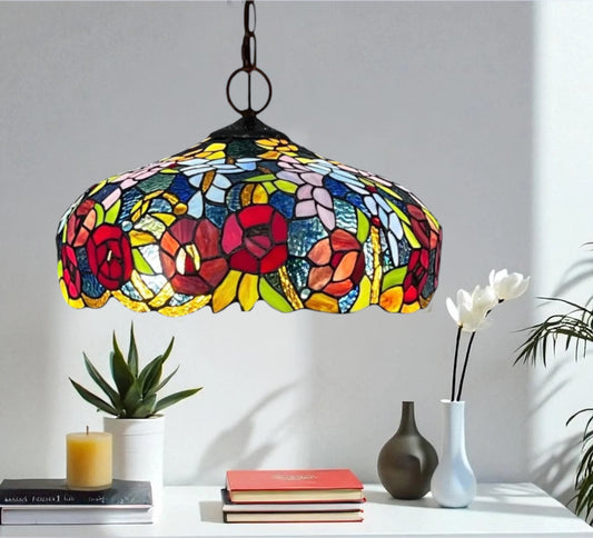 CDH 16" Tiffany Pendant Lamp 40cm shade (16116C)