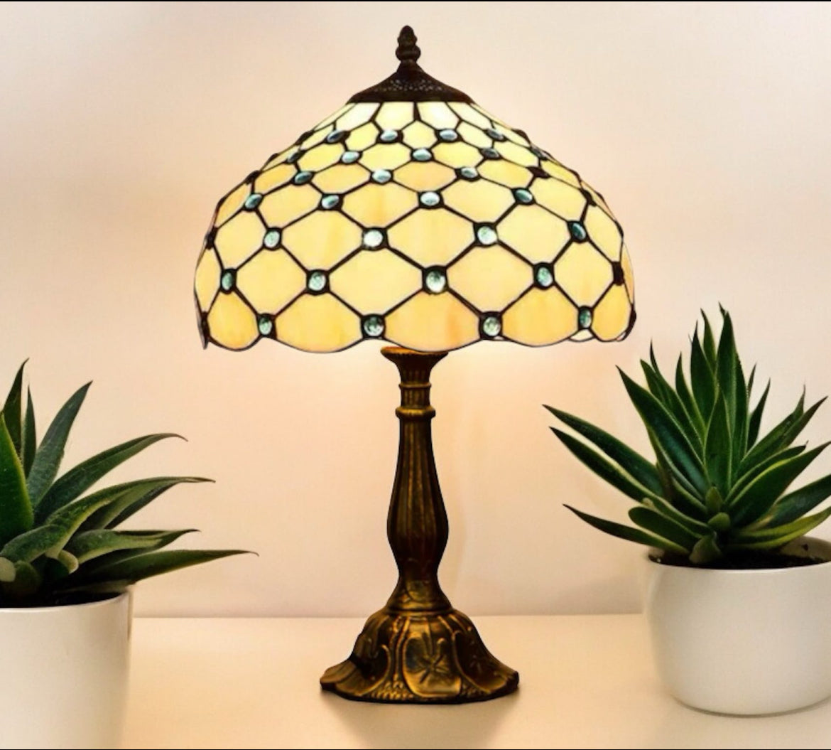 CDH 12" Tiffany Table Lamp (12021）