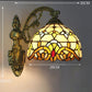 CDH Tiffany Wall Lights with 20cm Shade (12025Q2)