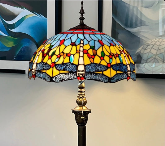 CDH Tiffany Floor Lamp (16033) 16" 40CM Shade