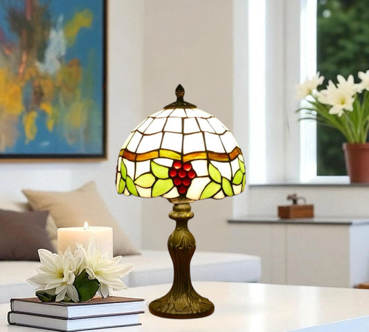 CDH 10" Tiffany Table Lamp with 20cm Shade (12022S)
