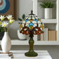 CDH 10" Tiffany Table Lamp with 20cm Shade (12025S)