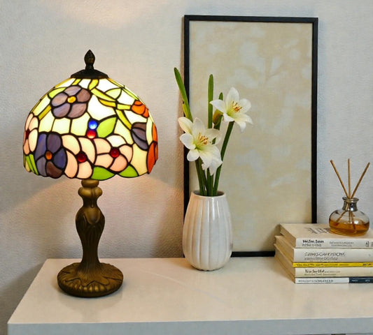 CDH 10" Tiffany Table Lamp with 20cm Shade (11002S)