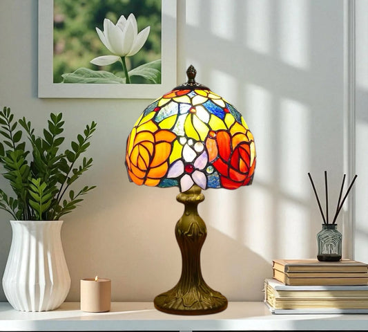CDH 10" Tiffany Table Lamp with 20cm Shade (100163)