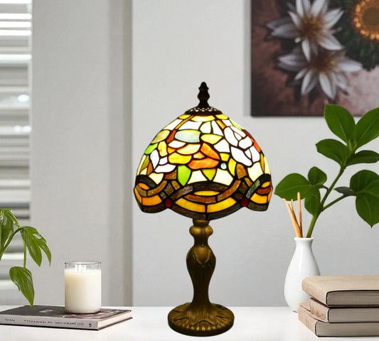 CDH 10" Tiffany Table Lamp with 20cm Shade (15002S)