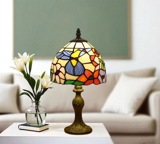 CDH 10" Tiffany Table Lamp with 20cm Shade (12112S)