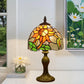CDH 10" Tiffany Table Lamp with 20cm Shade (12068ST)