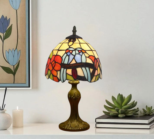 CDH 10" Tiffany Table Lamp with 20cm Shade (12064S)